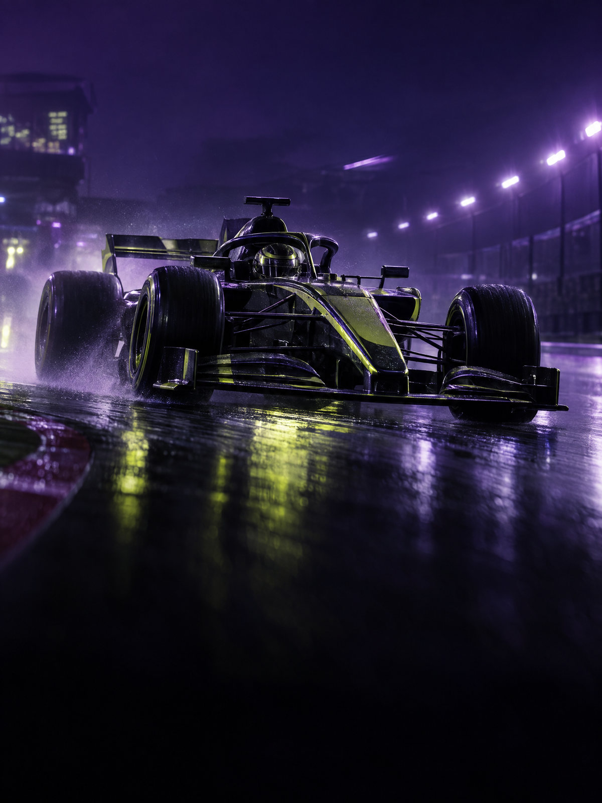 Fictional Formula 1 scene