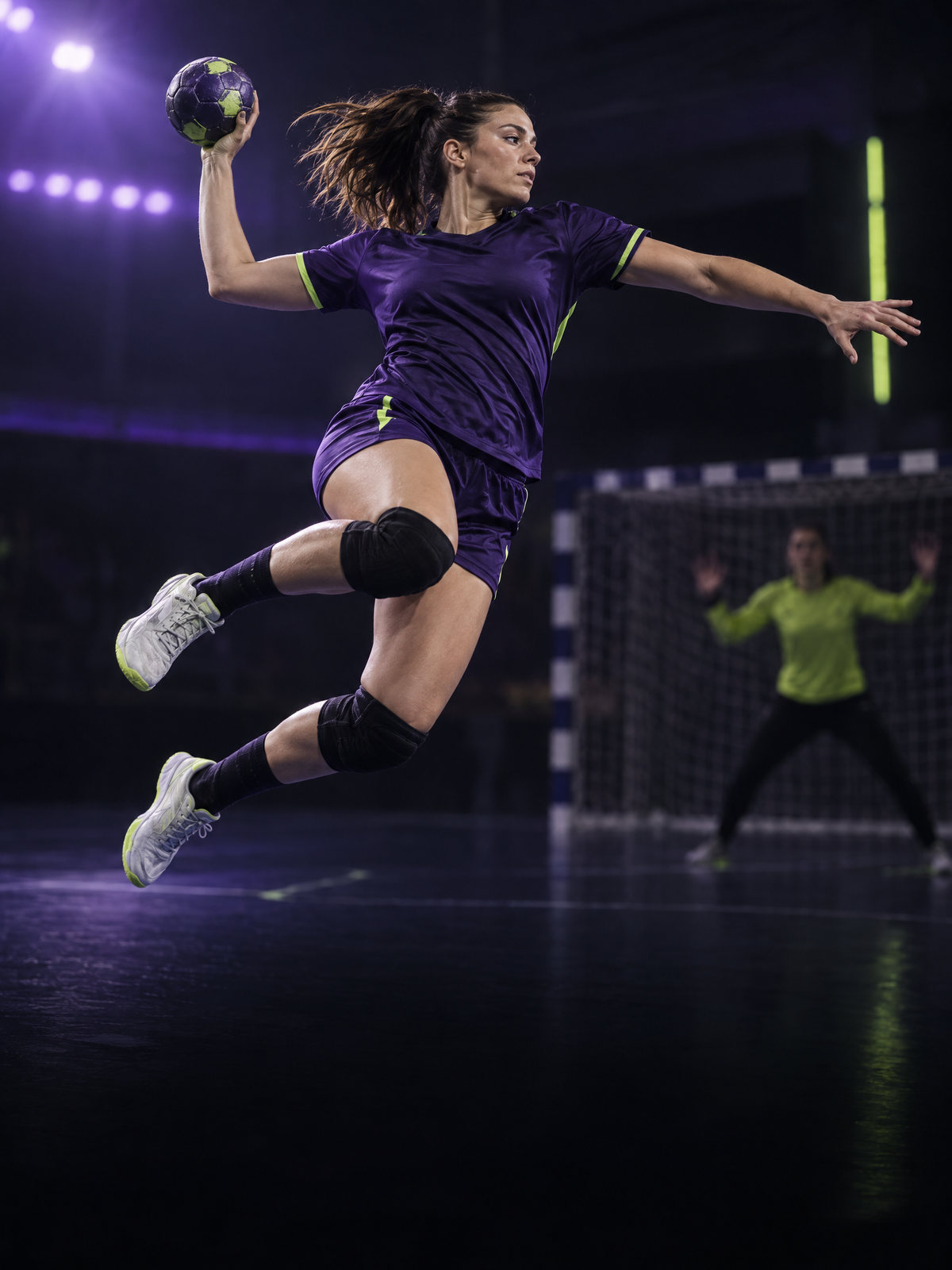 Fictional Handball scene